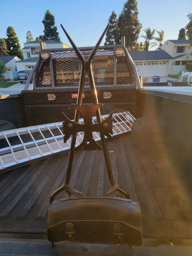 Harley Sissy Bar Wirh Tool Bag