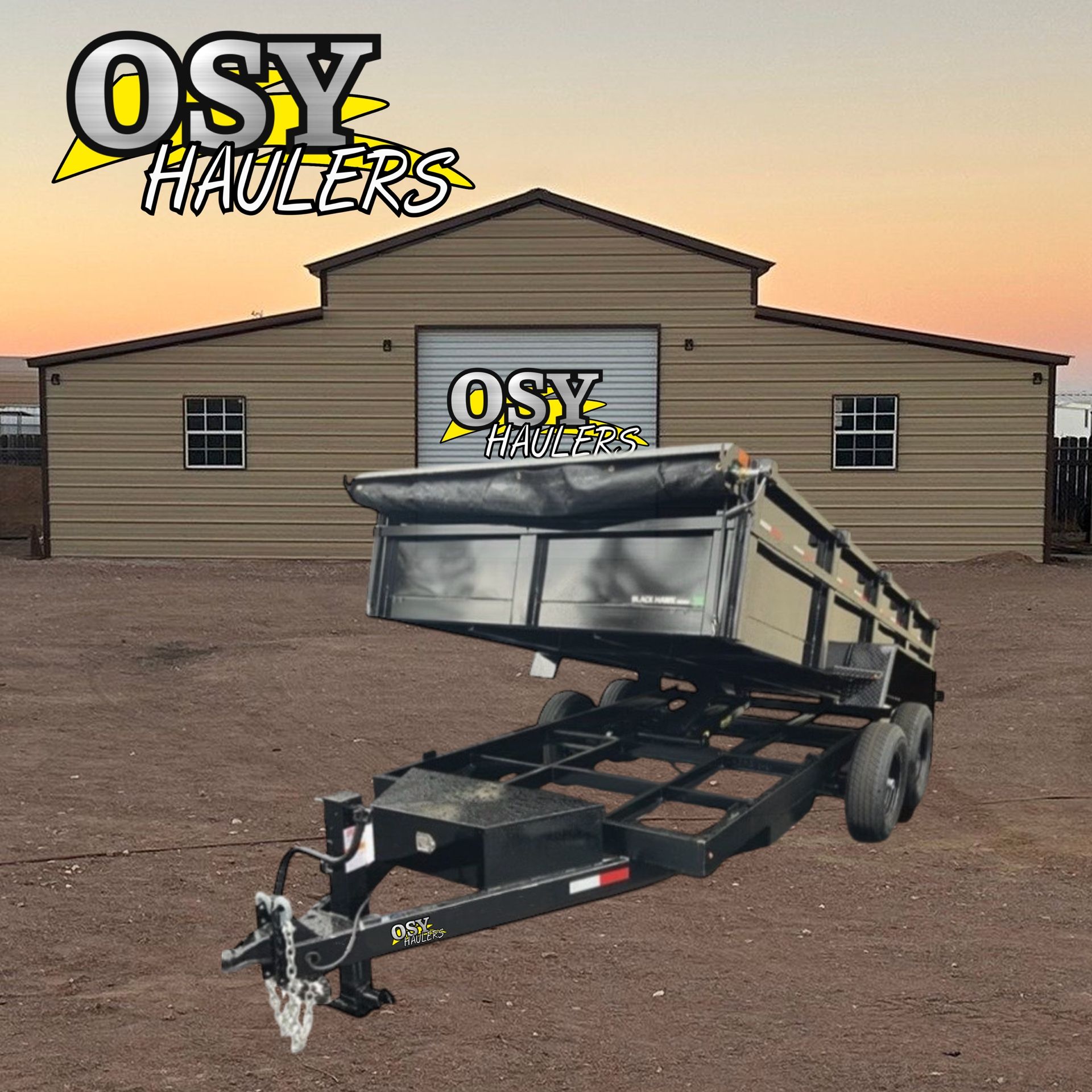 Custom Built Dump Trailer 7x12-14