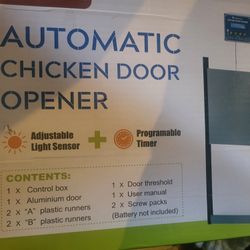 Auto Chicken House Door