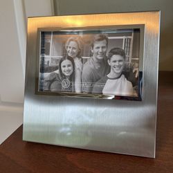 Silver Photo Frame For 4x6 Picture