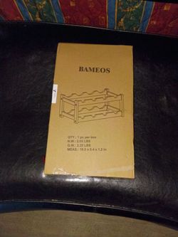 Bameos Bamboo Wine Rack