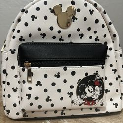 Mickey and Minnie Mouse Mini Backpack