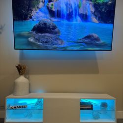 TV Stand With LED Lights