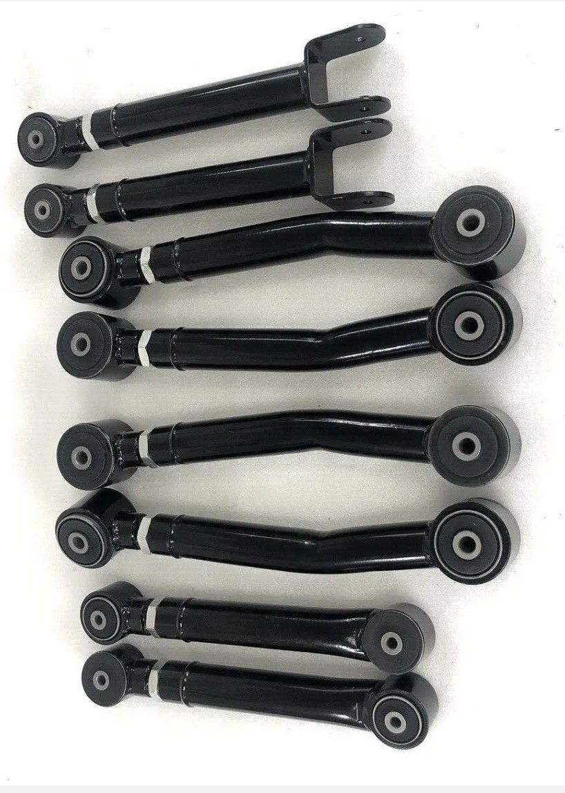 New Adjustable Front And Rear Control Arm Kit For Jeep Wrangler TJ And Grand Chrrokee