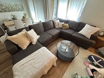 Great comfortable grey couch!
