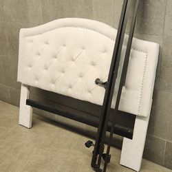 Queen Bed Headboard And Queen Bed Frame With Wheels 