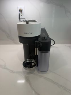 Nespresso Vertuo Lattissima Coffee and Espresso Maker by DeLonghi Matte White: Single Serve, Automatic Shut-Off, Electric Frother