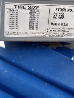 Tire Cables Like New