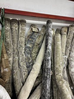 Lot of Rolled Area Rugs