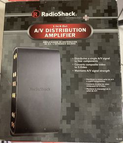 RadioShack A/V distribution Amplifier
