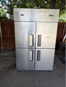 West Kitchen:Freezer/Refrigerator