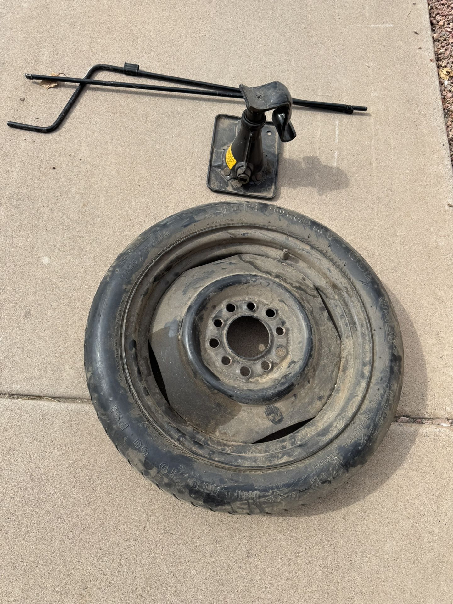 Jack and Spare Tire