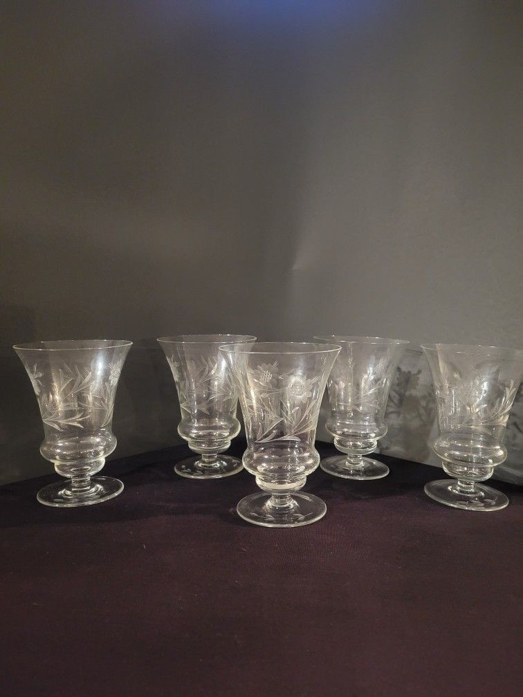 Wine And Tea Glasses