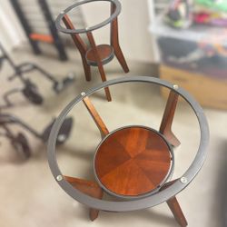 New Glass Coffee Table Plus 2 End Tables 