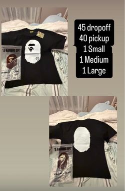 A Bathing Ape BAPE Ape Head T-Shirt Black
