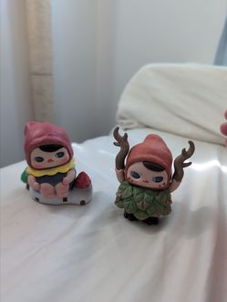 Popmart Pucky Pokos Adventure The Beginning and Disguised