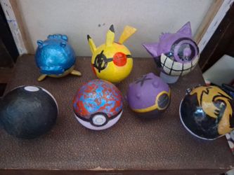 Custom made Pokeballs
