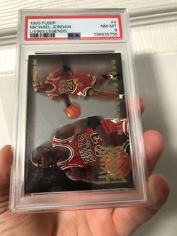 Michael Jordan 1993 Fleer living legends