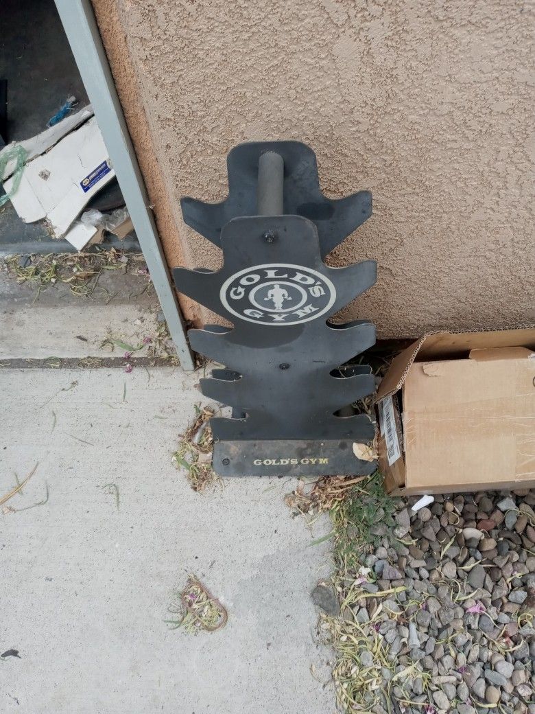 Gold Gym Dumbbell Rack
