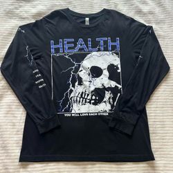 black health x alien body “you will love each other” tee / sz xl