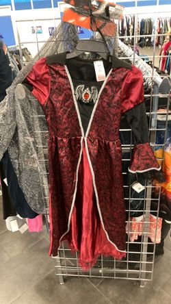 Kids Vampire Halloween Costume Dress