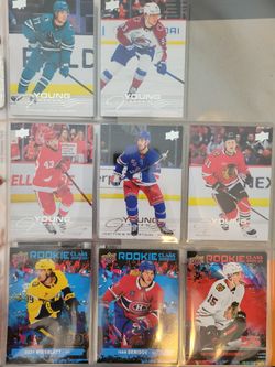 2025-26 Upper Deck Hockey Rookie Card Lot Of 8