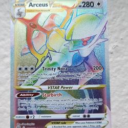 Arceus Rainbow Holo Pokemon Card for Sale in Vancouver, WA - OfferUp Arceus Rainbow Holo Pokemon Card for Sale in Vancouver, WA - OfferUp
