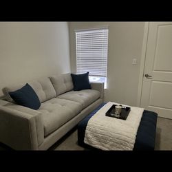 Sleeper Sofa W/ Memory Foam Mattress - Cindy Crawford Home (oyster Color)