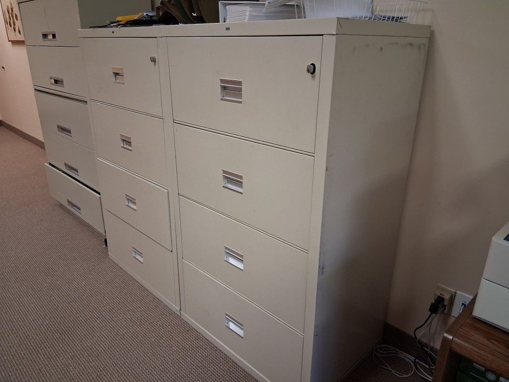 Steel Fireproof Locking File Cabinets