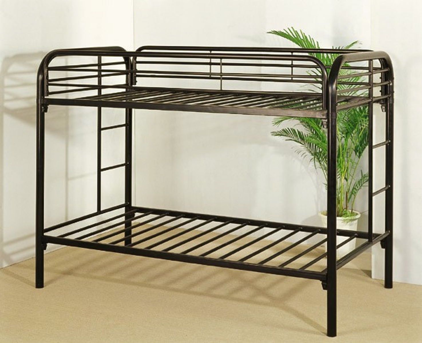 Brand New Metal Twin/Twin Bunk Bed With Mattress (Free Delivery)