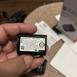 Sony Camera Battery Charger