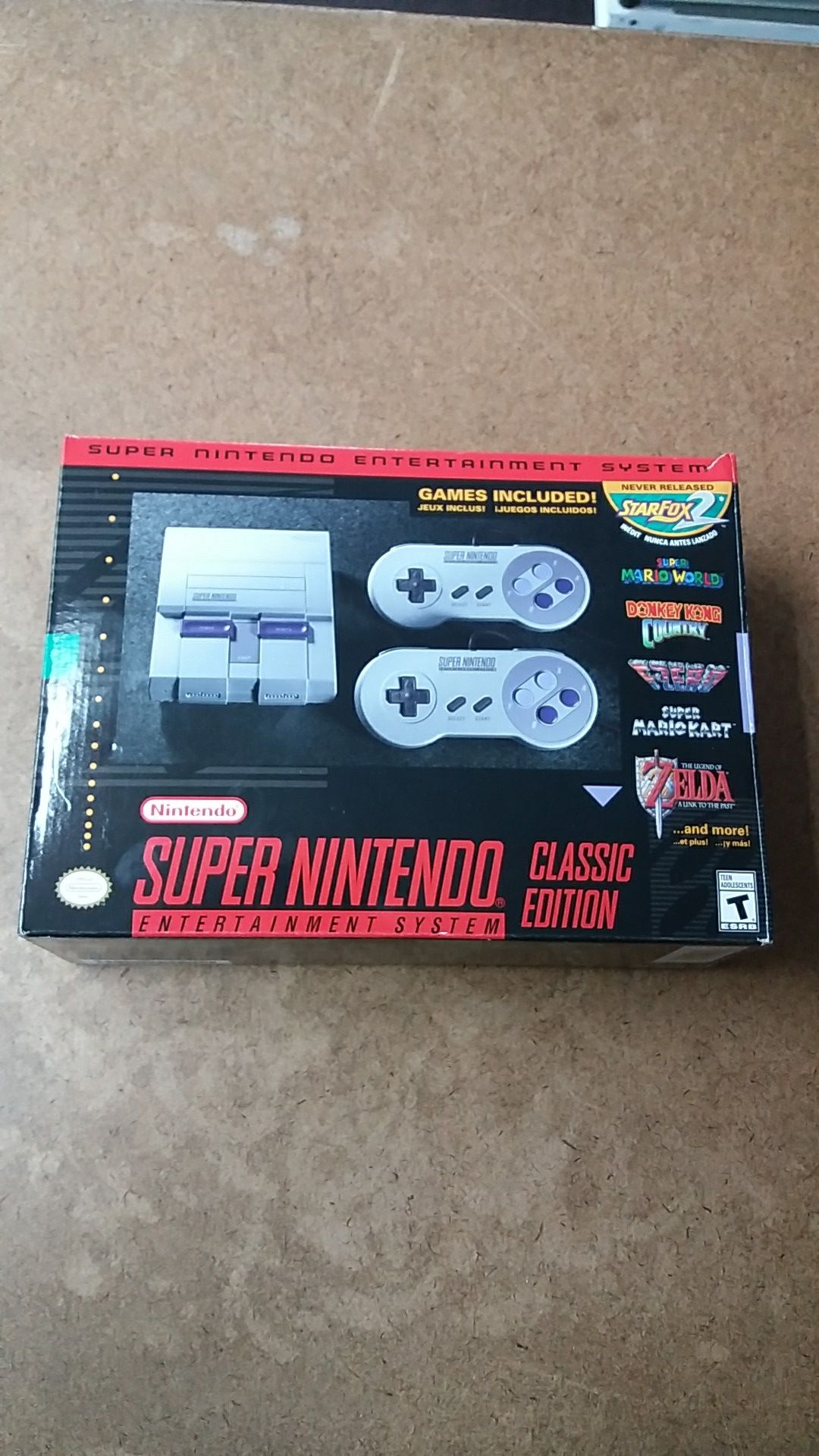 Super Nintendo SNES Classic Edition Video Game System