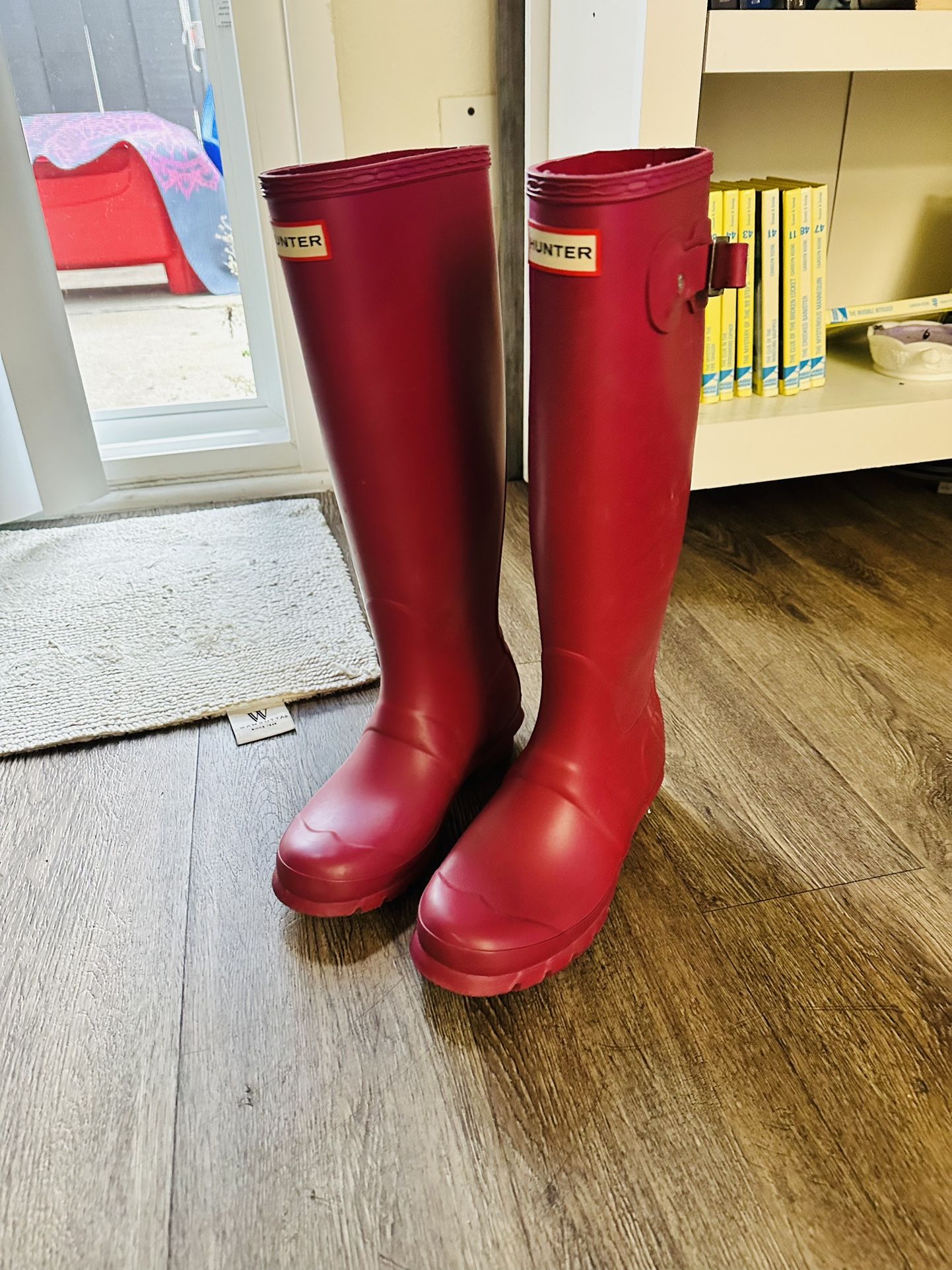 Hunter raining Boots Pink