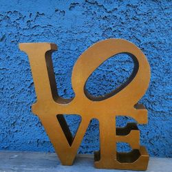 Gold LOVE Frame