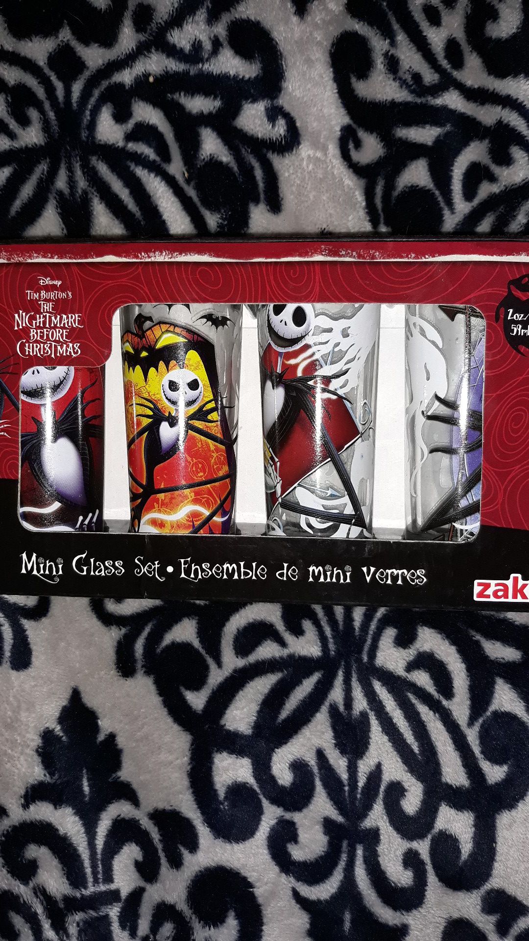 The Nightmare Before Christmas Mini Glass Set