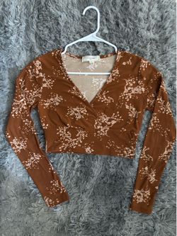 Floral printed long sleeve