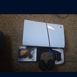 PS5 Slim Disc Edition Bundle - SteelSeries 7P + FF16