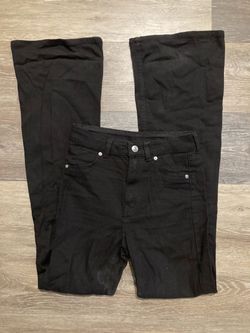 Black Flare Jeans