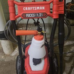 Craftsman electric pressure washer.