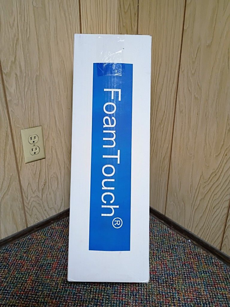 Foam Touch 2" Height x 24" Width x 72" Length High Density Upholstery Foam Cushion Made in USA