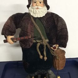 Fishing Santa