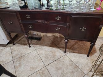 Beautiful traditional wooden buffet
