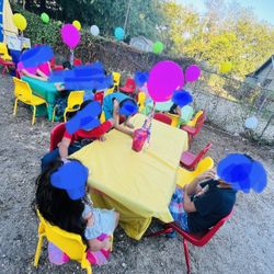 40 Chairs And 3 Table For Kids 