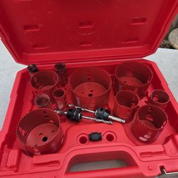 Diablo 17 pcs plumber hole dozer  see photos please  $80 firm on price pick up only área jersey village 77O41