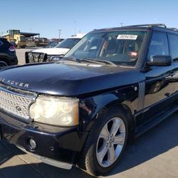 2006 LAND ROVER RANGE ROVER HSE  For Parts Headlight Hood Fender Bumper