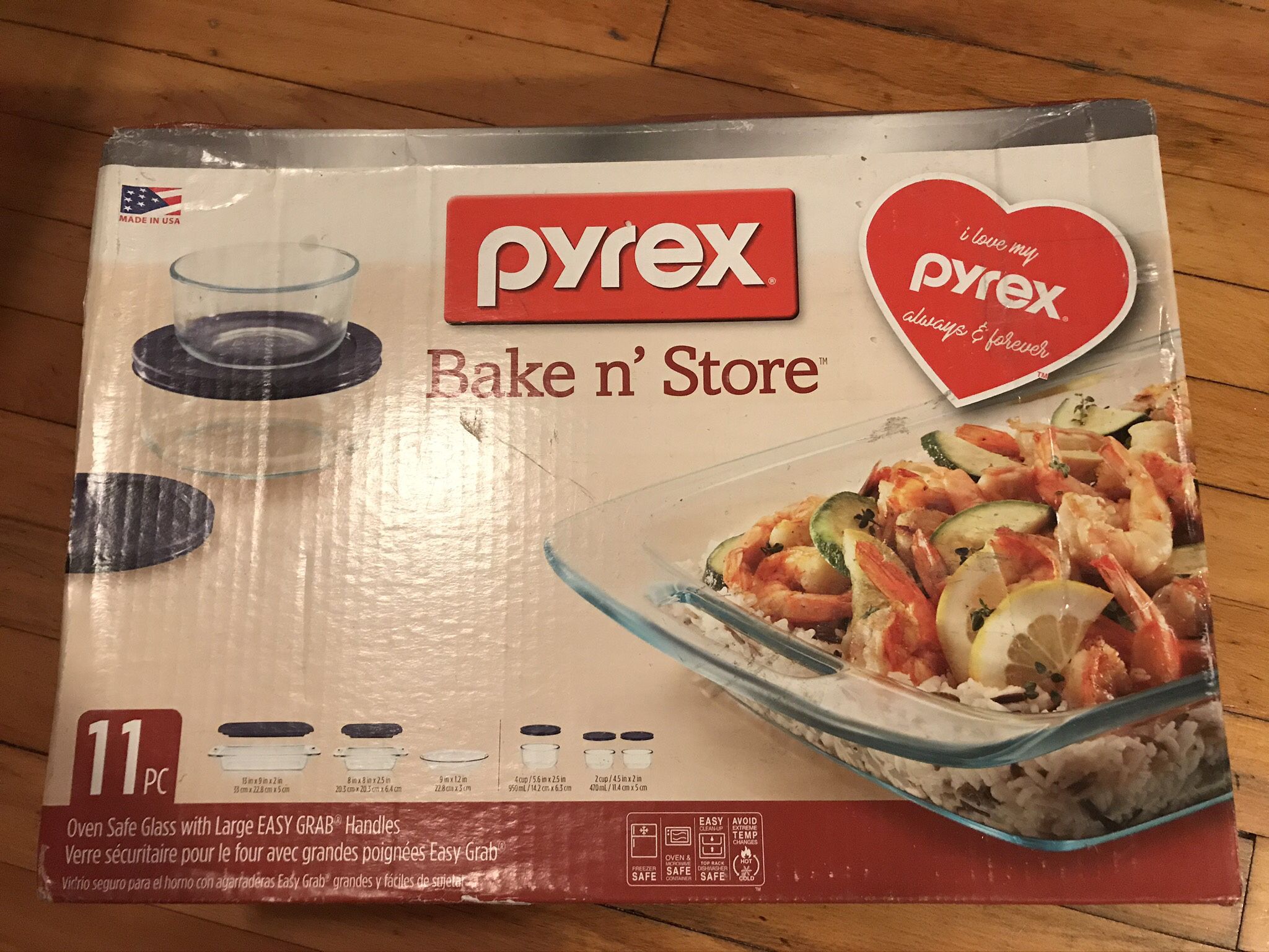 Pyrex Bake N Store