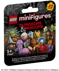 Blind Box for Dungeons & Dragons CMF Series(Complete Random Set of 1 Minifigure).