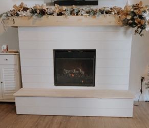 Custom built Fireplace