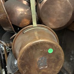 Heavy Duty Solid Copper Italian Sauce Pot