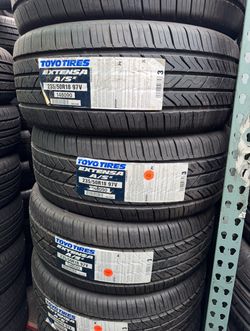 New Toyo 235/60R18 Extensa ASII Tires